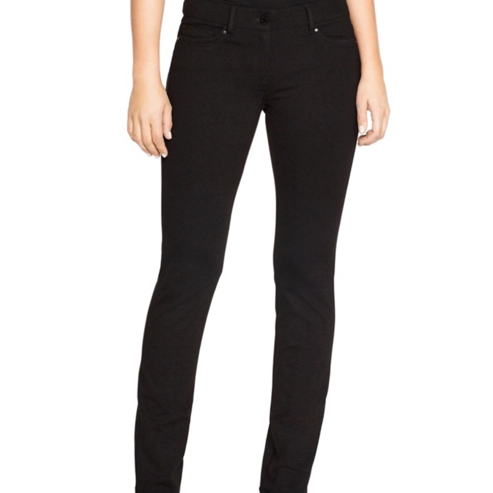 WHBM City Knit Ponte Slim Pants